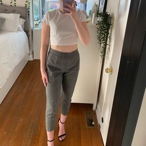 Babaton plaid dress pants